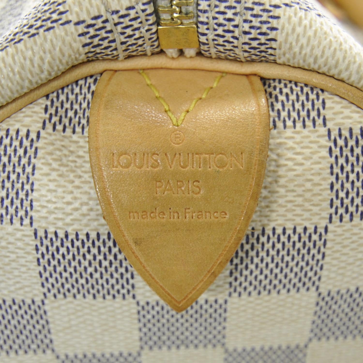 Louis Vuitton Damier Azur Speedy 30 9 of 10