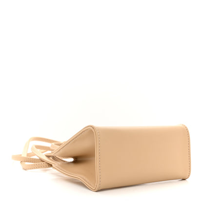 Telfar Vegan Leather Small Shopping Bag Cream 4 of 10