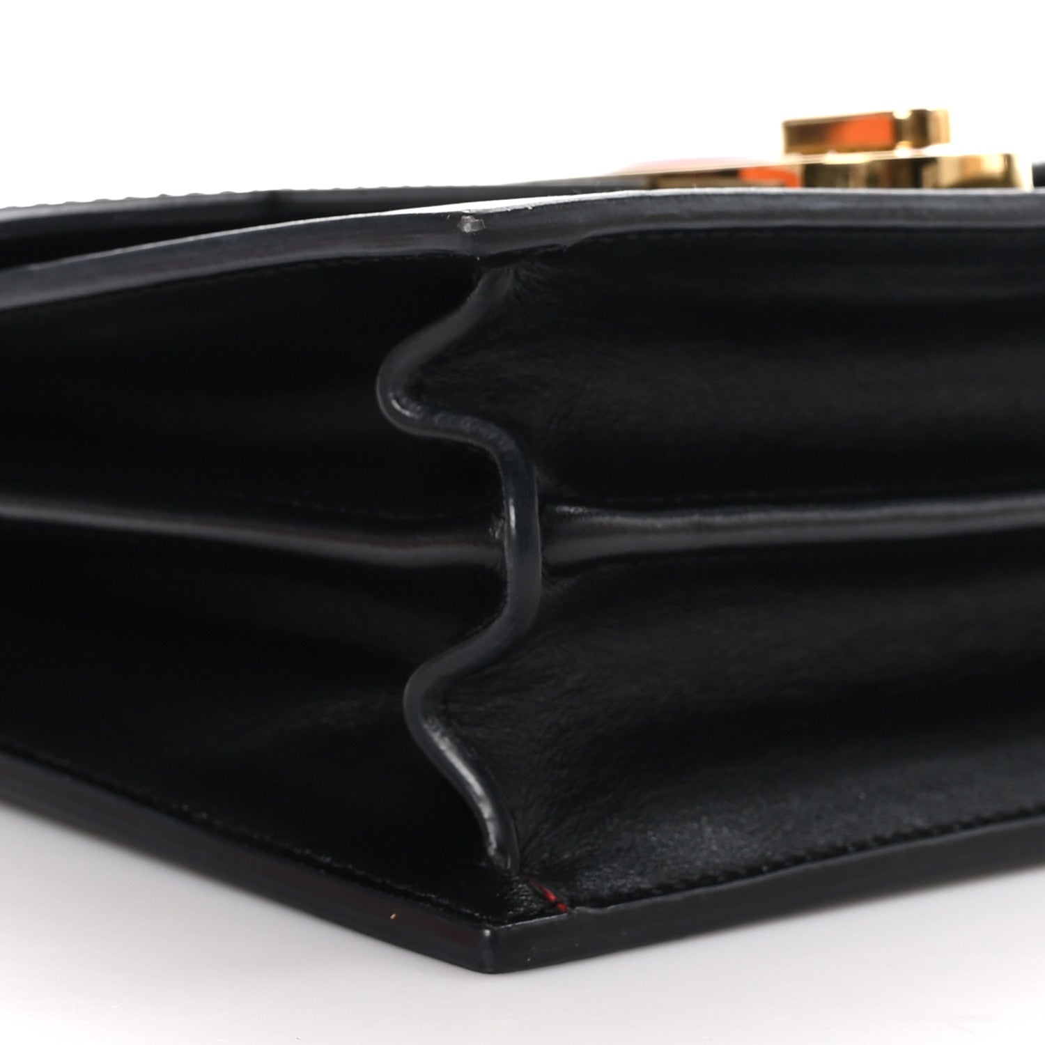 Christian Louboutin Calfskin Large Elisa Shoulder Bag Black 7 of 9