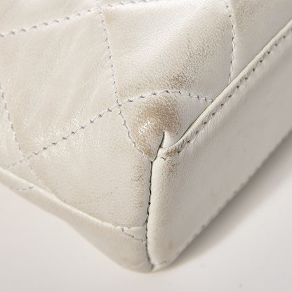 Chanel Lambskin Quilted Flap Waist Belt Bag White 12 of 20