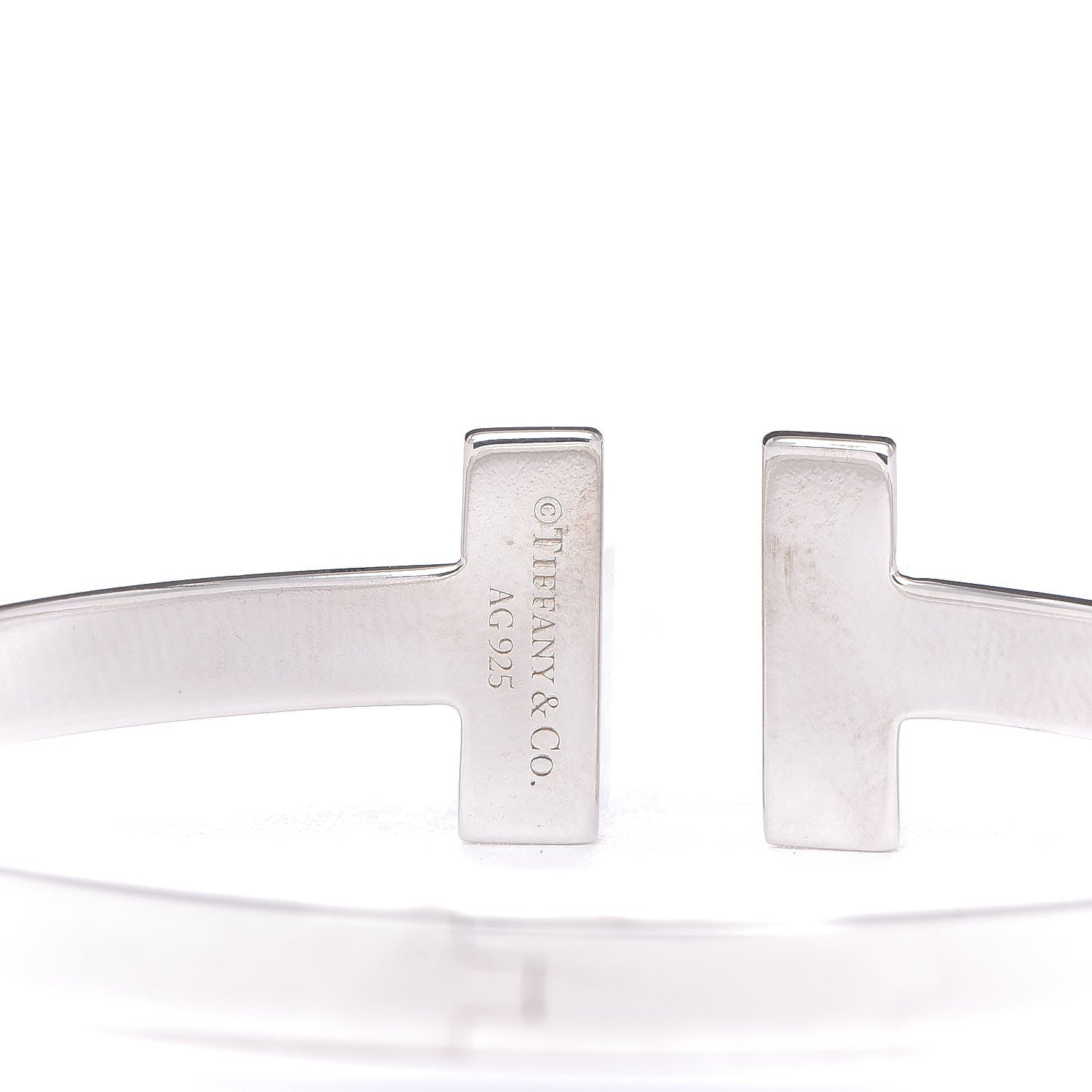 Tiffany Sterling Silver T Square Bracelet 4 of 5