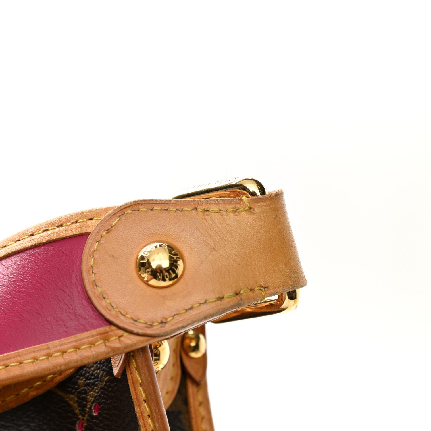 Louis Vuitton Monogram Perforated Musette Fuchsia 14 of 14