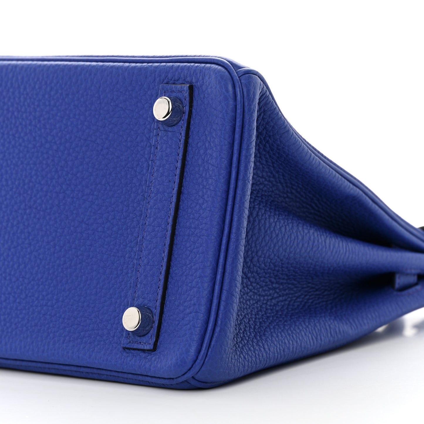 Togo Verso Birkin 25 Bleu Royal Capucine