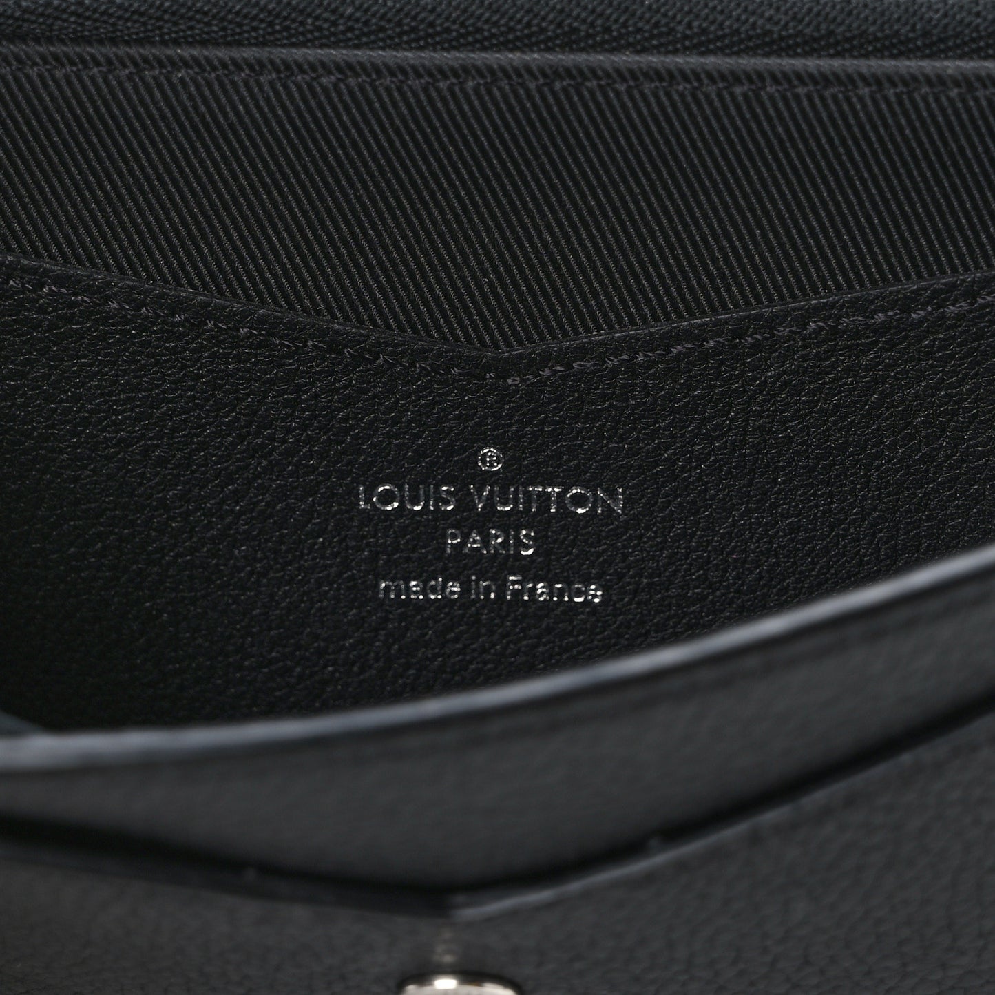 Soft Calfskin My Lockme Wallet Black