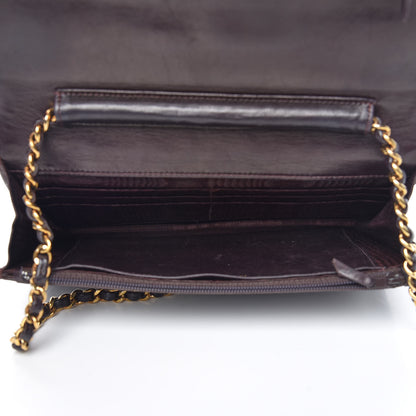Chanel Caviar Timeless CC Wallet On Chain WOC Burgundy 5 of 14