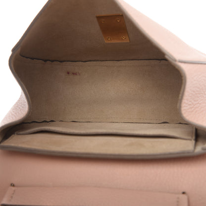 Chloe Grained Lambskin Drew Shoulder Bag Cement Pink 5 of 11