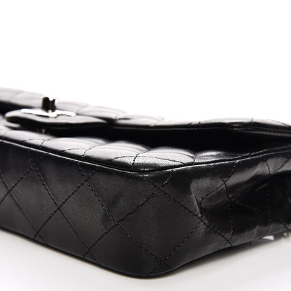 Chanel Lambskin Quilted East West Flap Black 10 of 21