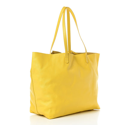 Mansur Gavriel Lambskin Oversized Tote Yellow 3 of 12