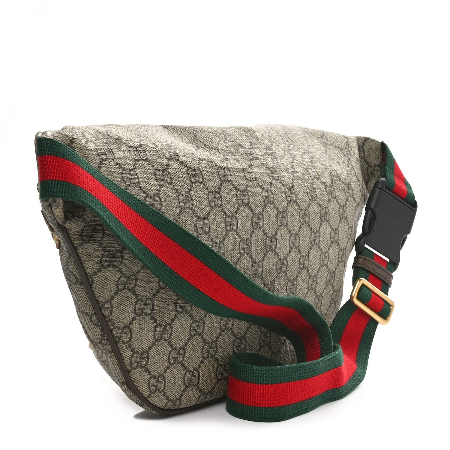 Gucci GG Supreme Monogram Courrier Belt Bag Beige New Acero 3 of 10
