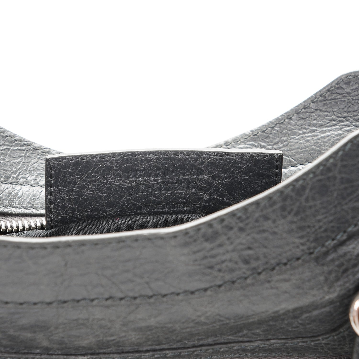 Balenciaga Agneau Giant 12 Silver Hardware City Gris Tarmac 7 of 7