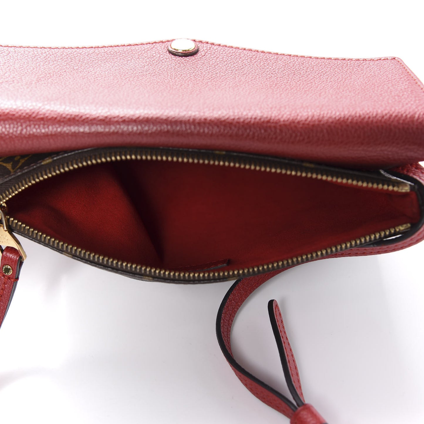 Monogram Twice Pochette Cherry
