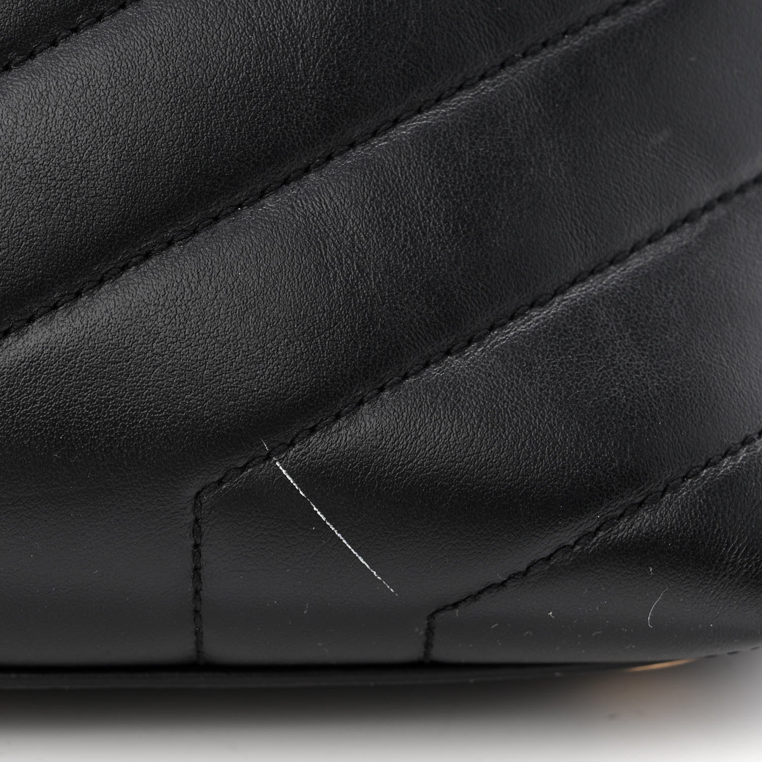 Saint Laurent Calfskin Y Quilted Monogram Large Loulou Chain Satchel Black 11 of 11