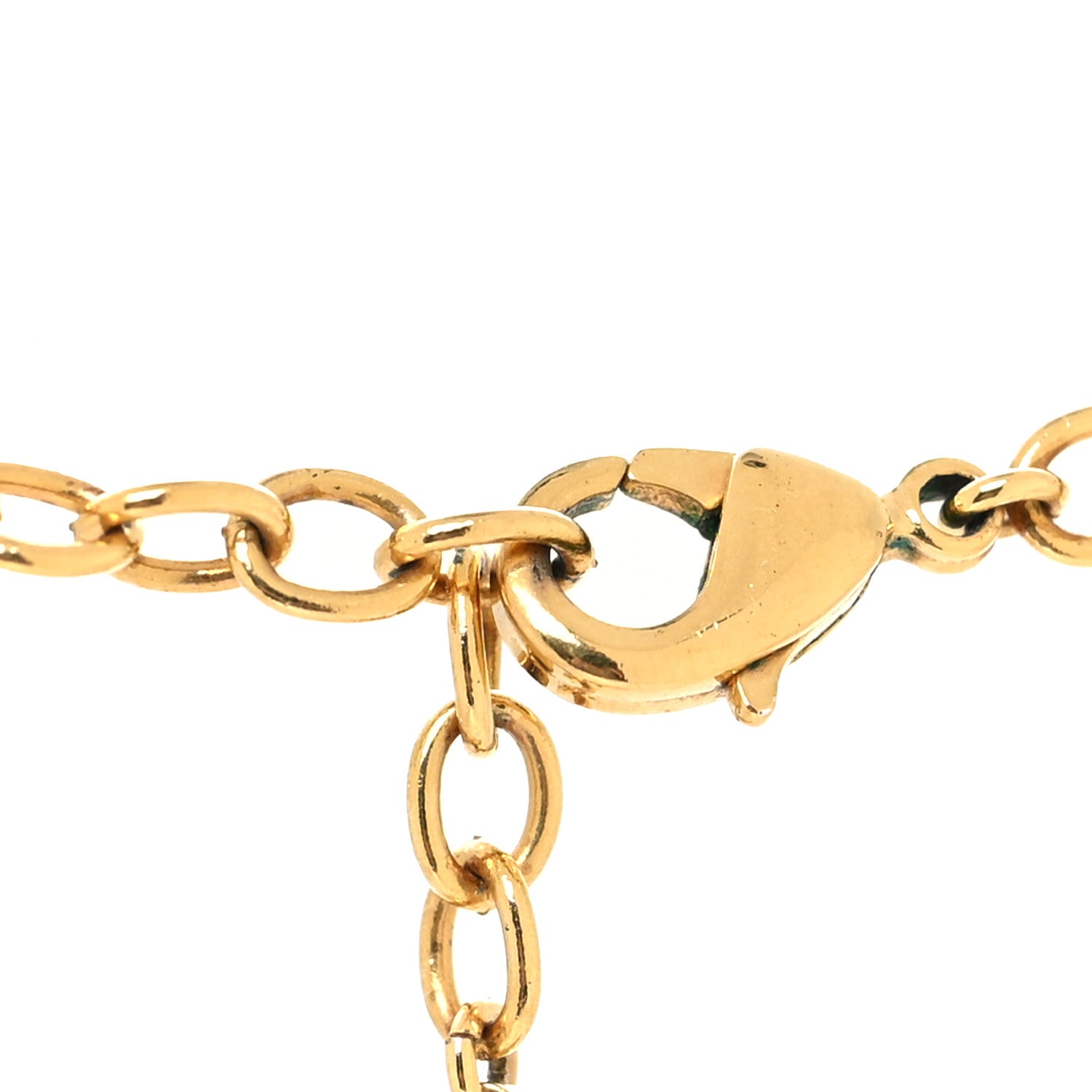 Louis Vuitton Metal Blooming Supple Necklace Gold 4 of 6