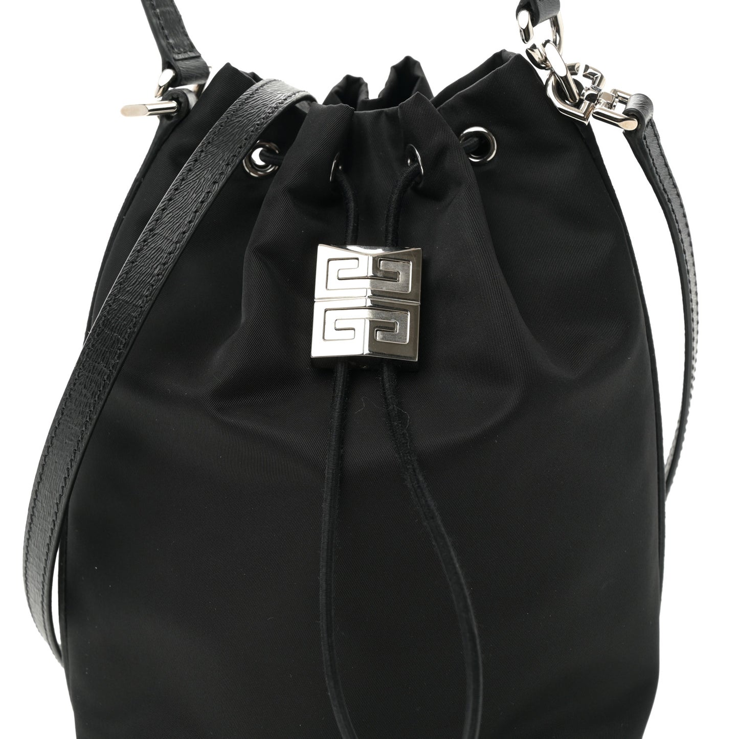 Nylon Light 4G Bucket Bag Black