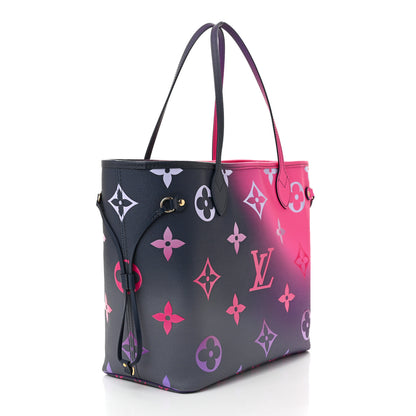 Louis Vuitton Monogram Giant Spring In The City Neverfull MM Midnight Fuchsia 4 of 11