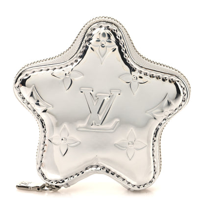 Louis Vuitton Monogram Spark Coin Purse Silver 1 of 7
