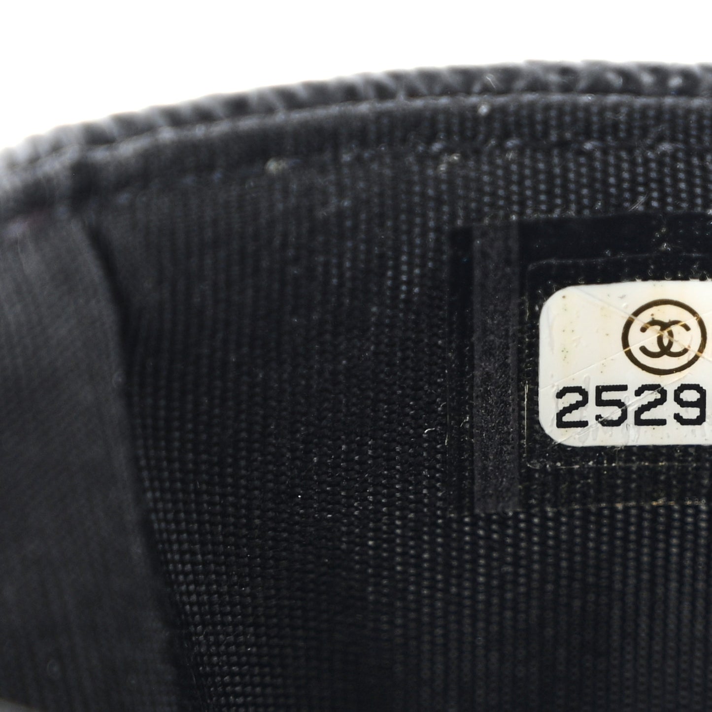 Caviar Quilted Boy Card Holder Black