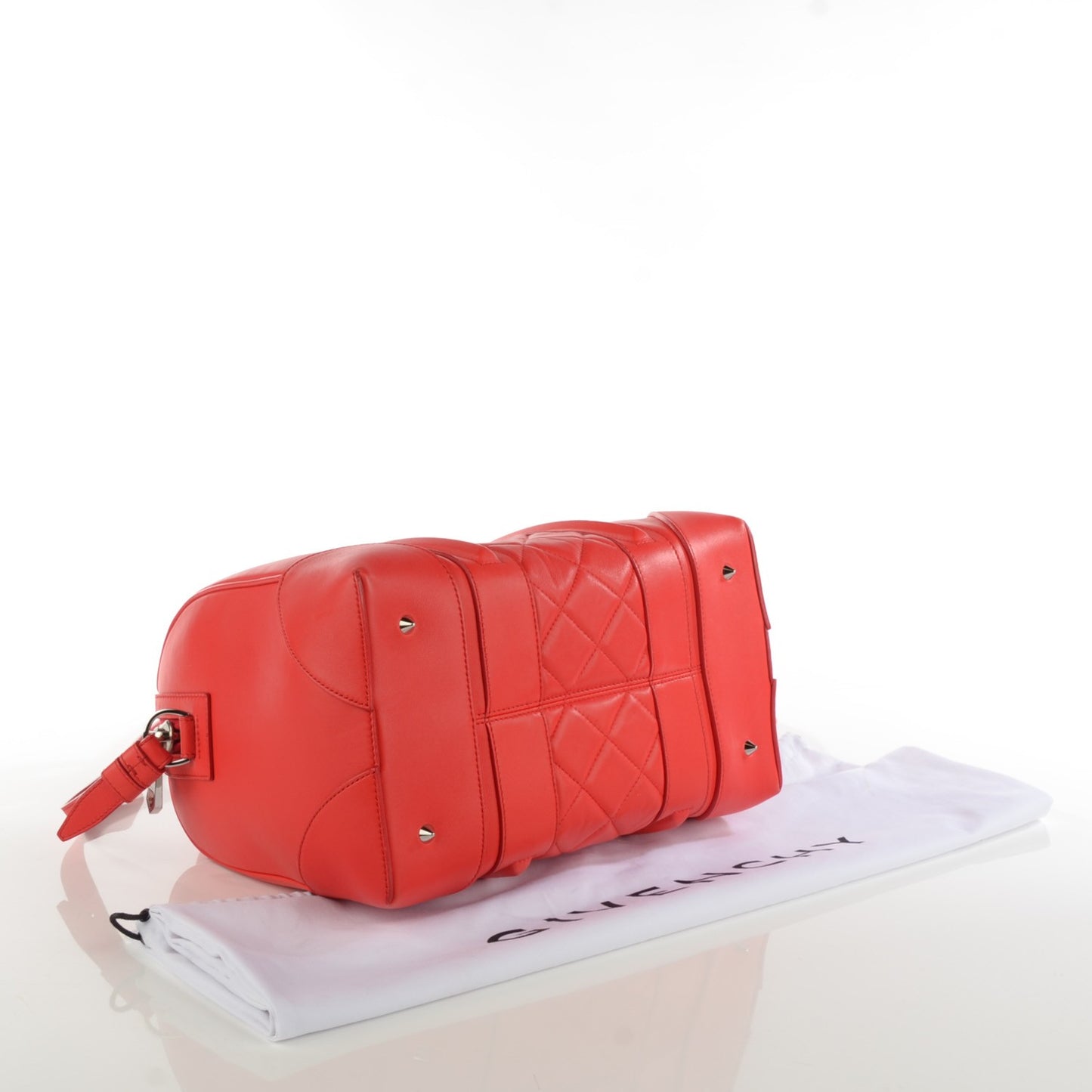 Lambskin Quilted Medium Lucrezia Red
