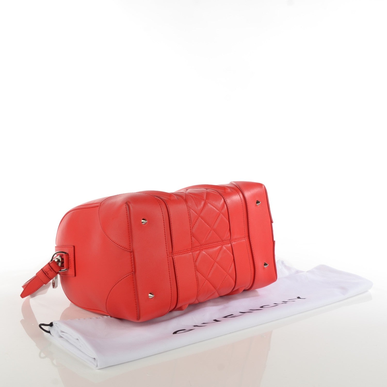 Givenchy Lambskin Quilted Medium Lucrezia Red 4 of 7