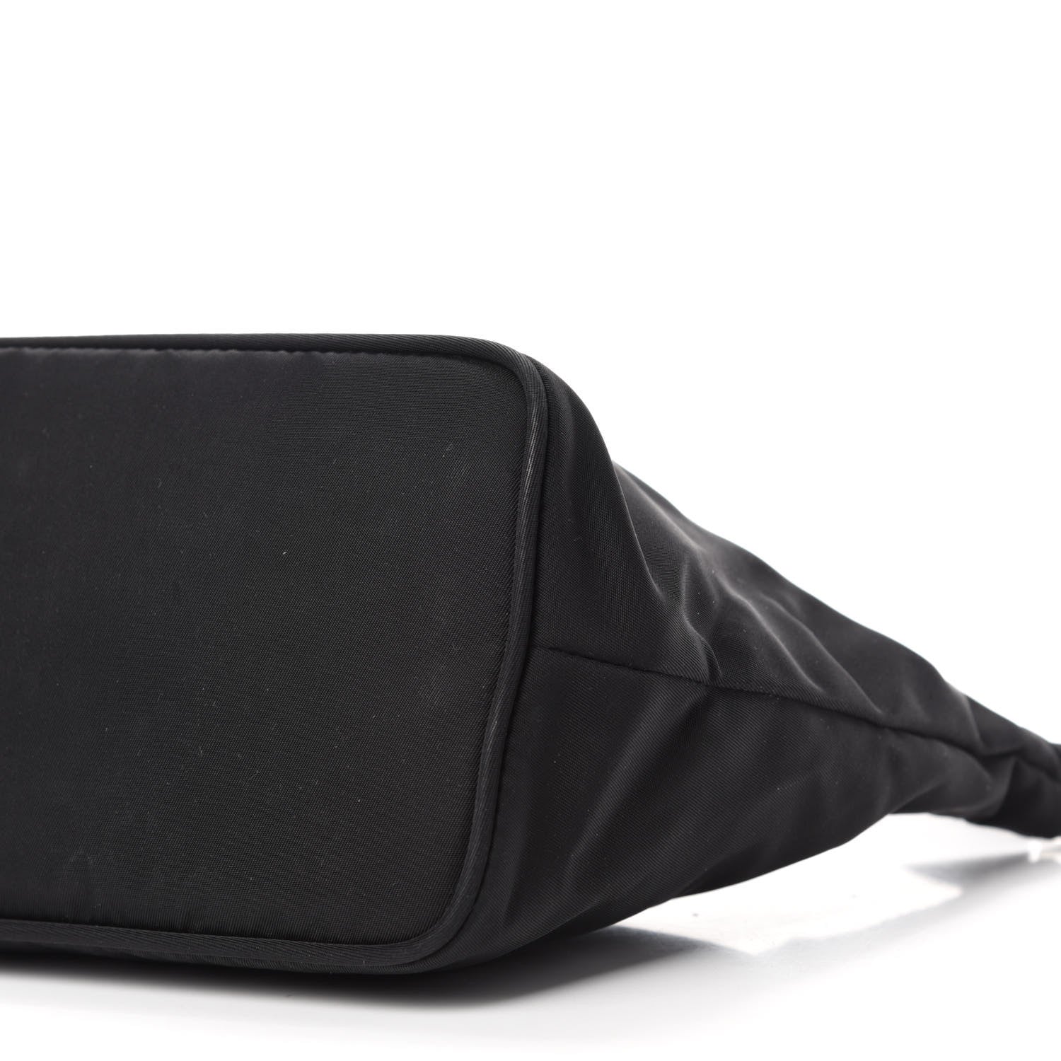 Prada Tessuto Nylon Pochette Bag Black 7 of 9