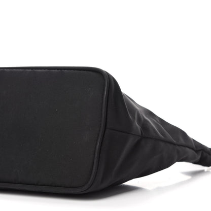 Prada Tessuto Nylon Pochette Bag Black 7 of 9