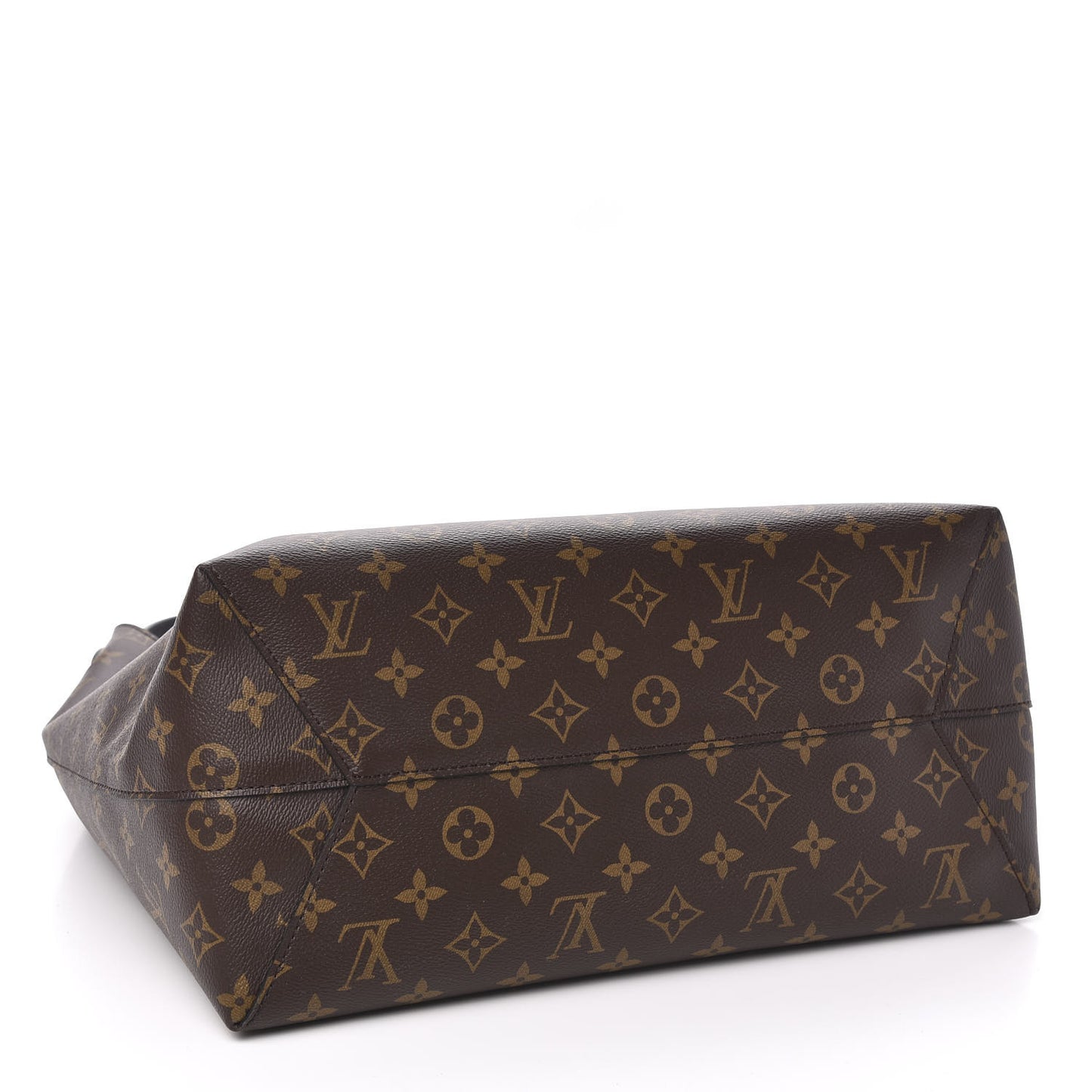 Monogram Flower Hobo Black