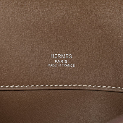 Hermes Swift Kelly Cut Clutch Pochette Etoupe 6 of 6