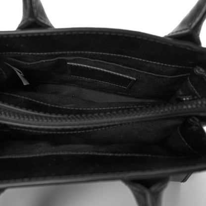 Marc Jacobs Saffiano Little Big Shot Tote Black 4 of 10