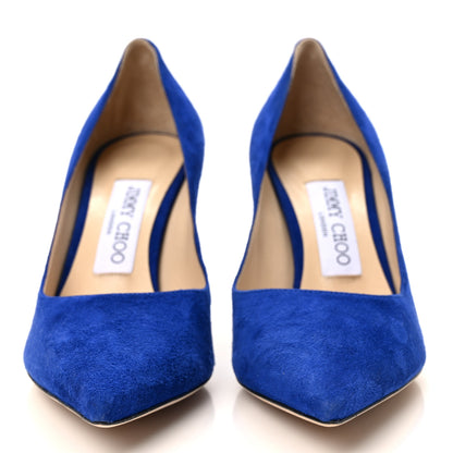 Jimmy Choo Suede Pumps 36 Blue 2 of 8
