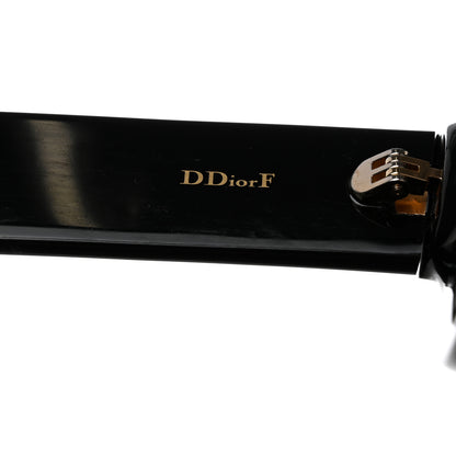 Christian Dior Acetate DDiorF Cat Eye Sunglasses Black 9 of 10
