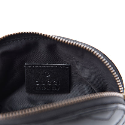 Gucci Calfskin Matelasse GG Marmont Key Pouch Black 6 of 8