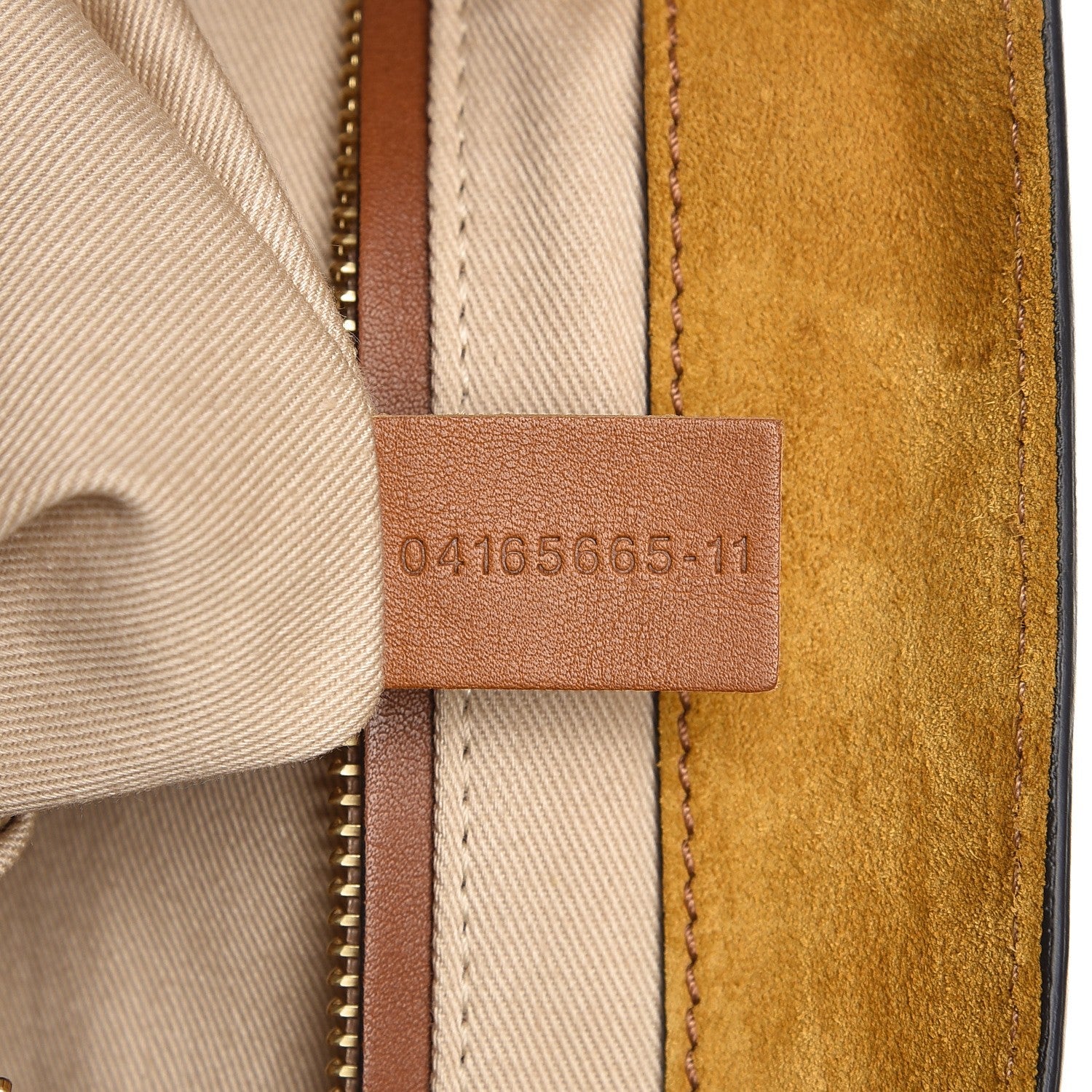 Chloe Suede Medium Lexa Shoulder Bag Mustard Brown 7 of 7