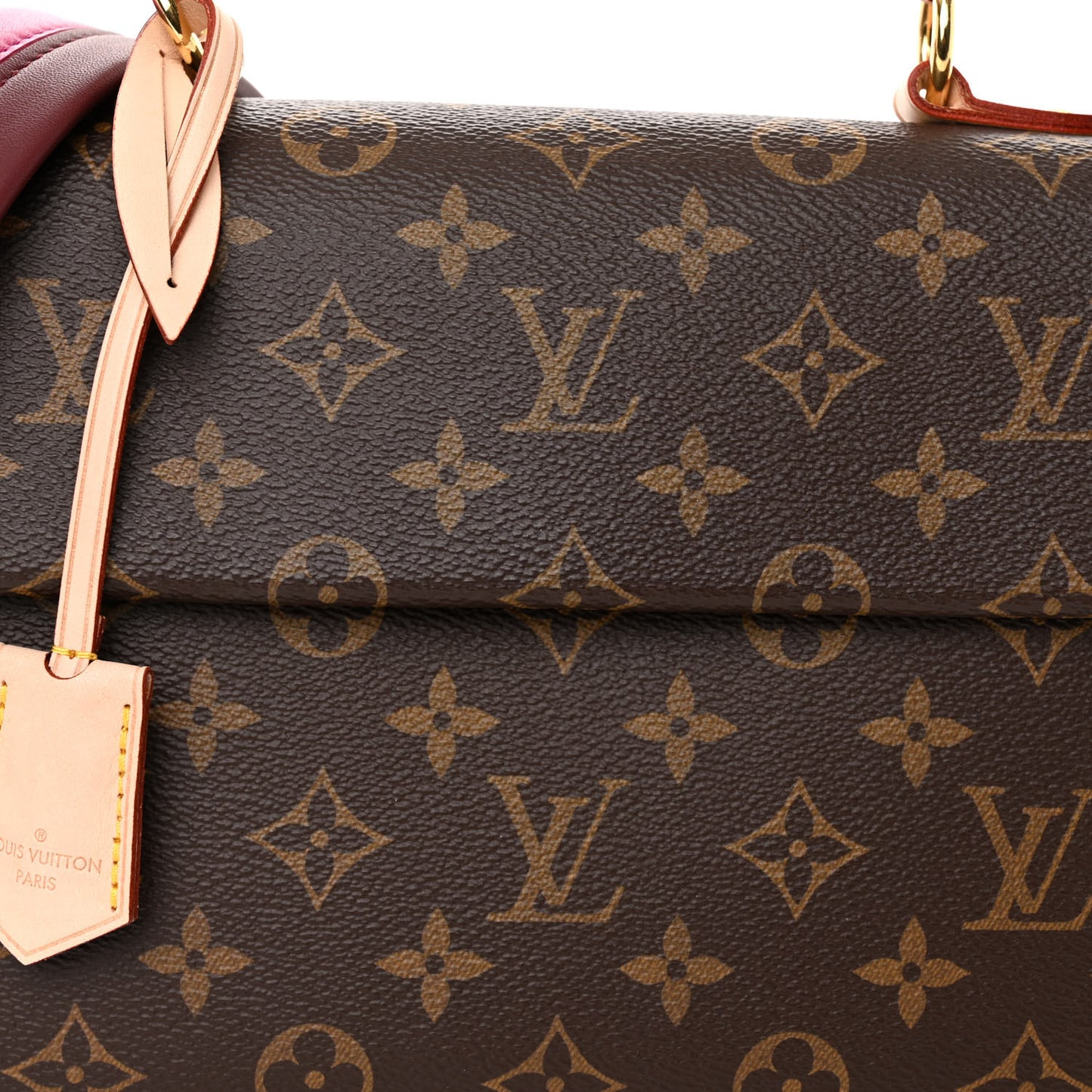 Monogram Cluny BB Bordeaux Fuchsia