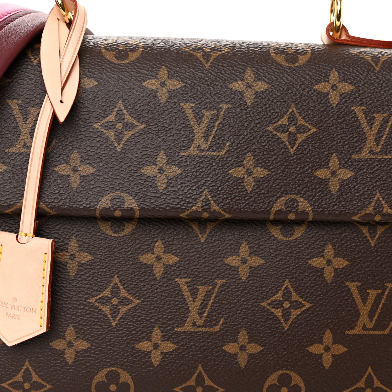 Louis Vuitton Monogram Cluny BB Bordeaux Fuchsia 7 of 10
