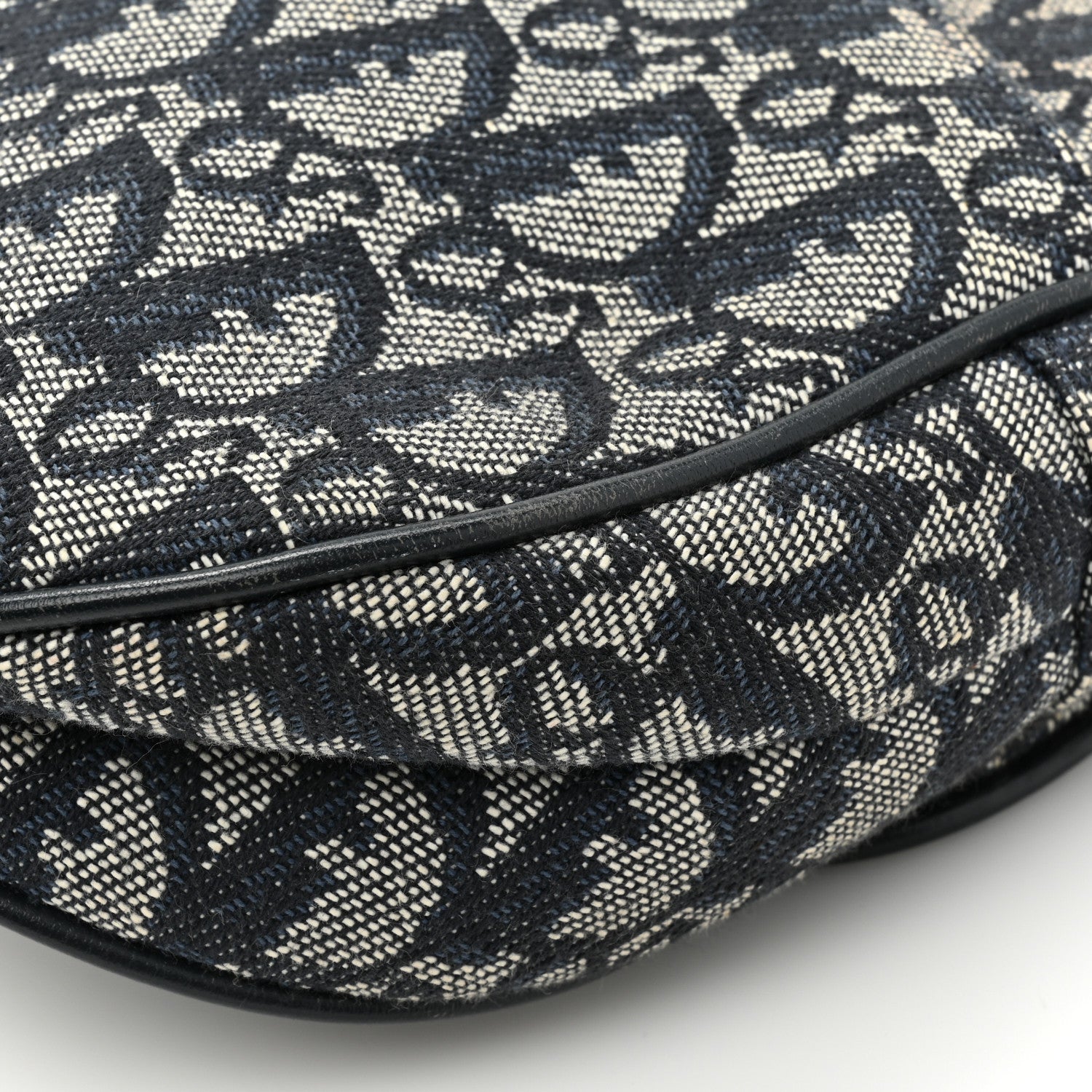 Christian Dior Monogram Saddle Bag Blue 14 of 14