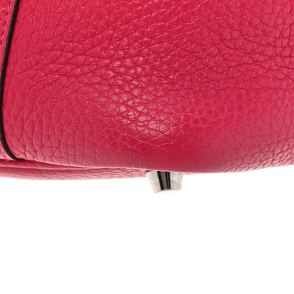 Hermes Taurillon Clemence Swift Eclat Picotin Lock 18 PM Rose Mexico Rouge De Coeur 12 of 13