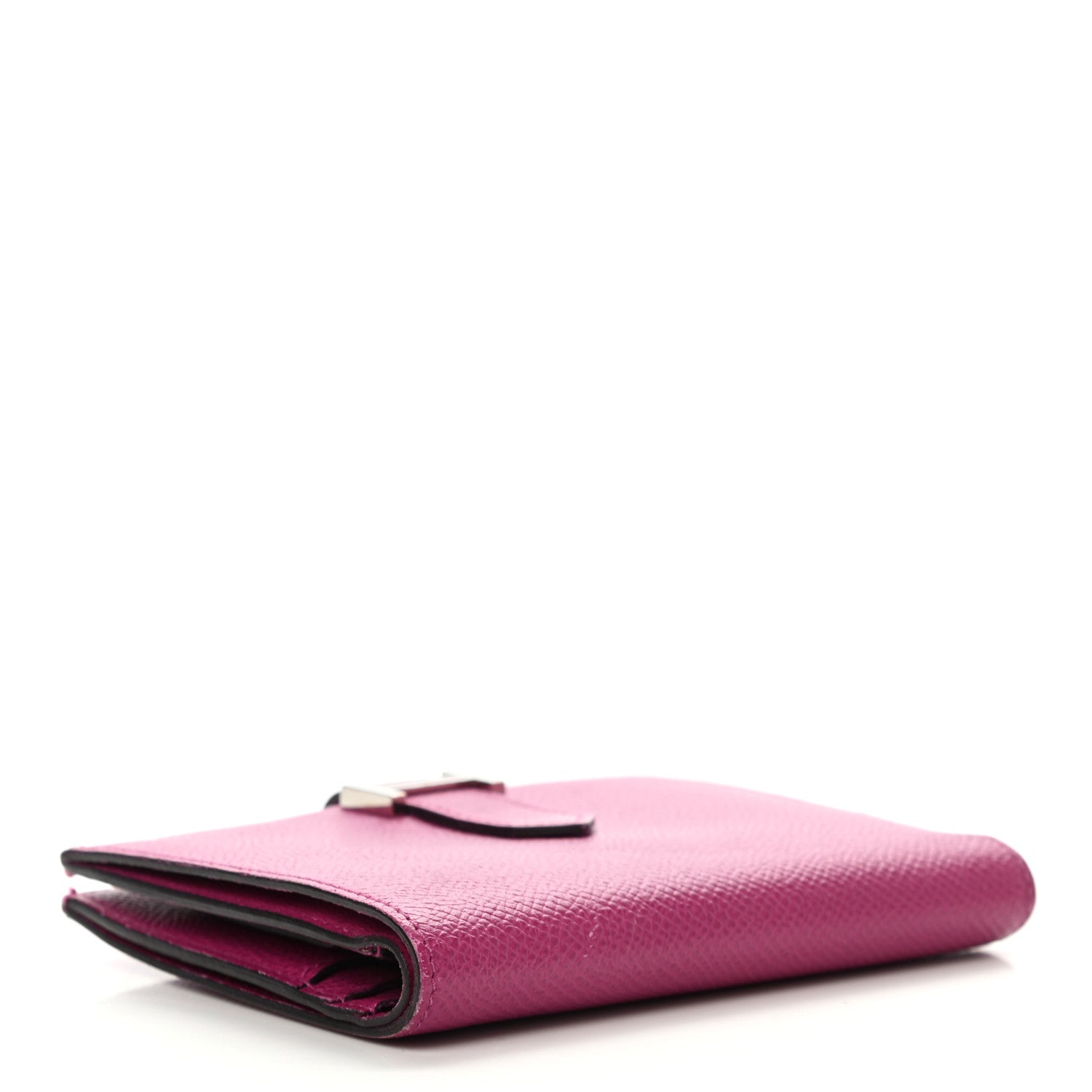 Hermes Epsom Bearn Compact Wallet Rose Pourpre 4 of 12