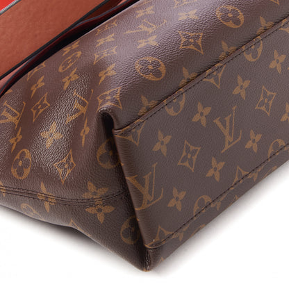 Louis Vuitton Monogram Tuileries Besace Caramel Rouge 6 of 10