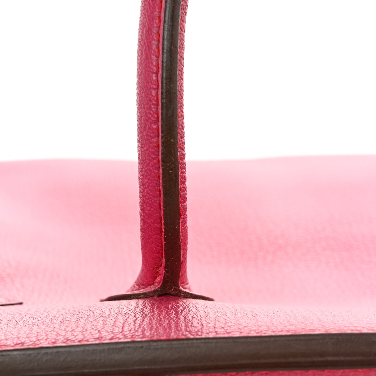 Chevre Mysore Birkin 30 Rose Shocking