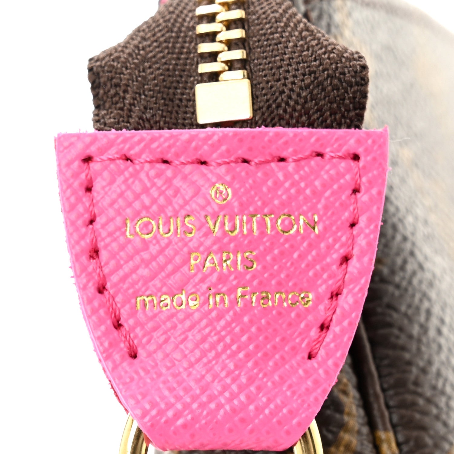 Louis Vuitton Monogram 2022 Christmas Animation Seoul Mini Pochette Accessories Fuchsia 6 of 8