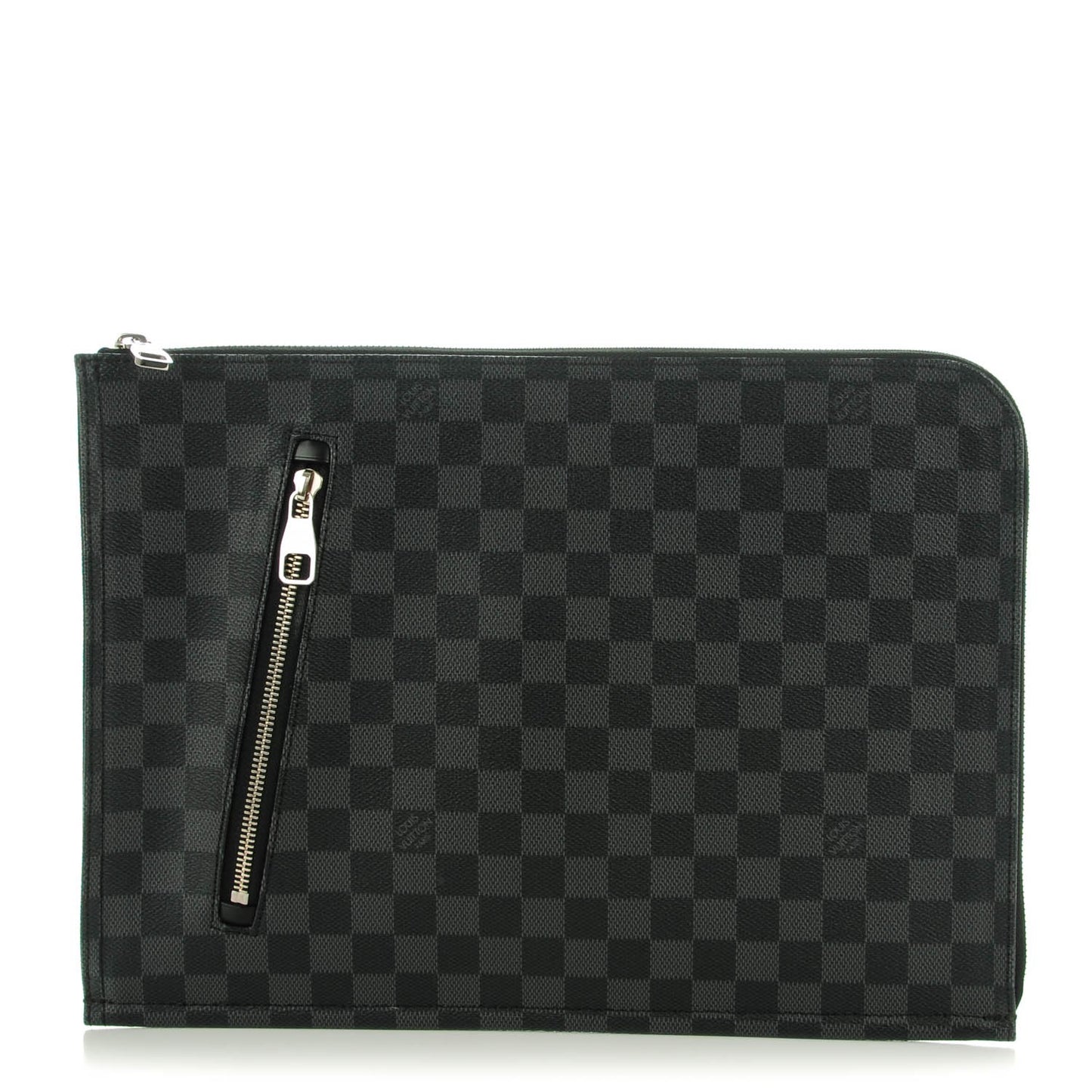 Damier Graphite Poche Documents Holder