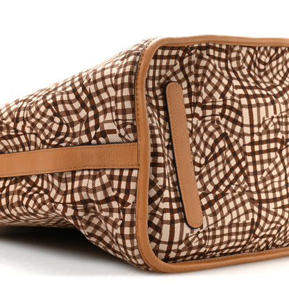 MCM Visetos Large Liz Reversible Shopper Tote Cognac 14 of 16