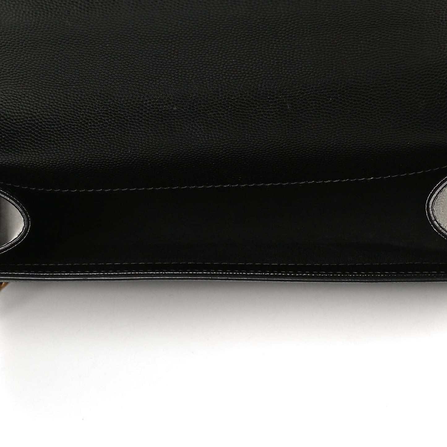 Grain De Poudre Medium Classic Monogram Kate Satchel Black