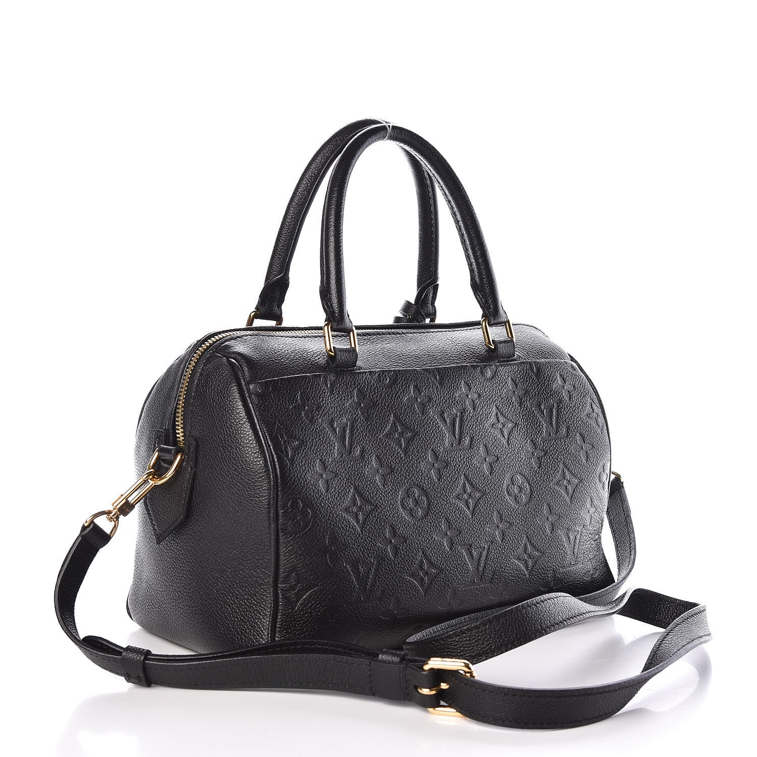 Louis Vuitton Empreinte Speedy Bandouliere 25 NM Black 3 of 17