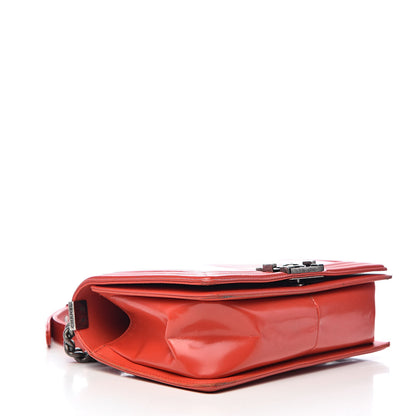 Chanel Glazed Calfskin Medium Boy Flap Red 4 of 20