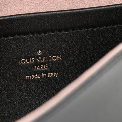 Louis Vuitton Lambskin Embossed Monogram Pochette Coussin Black 6 of 8