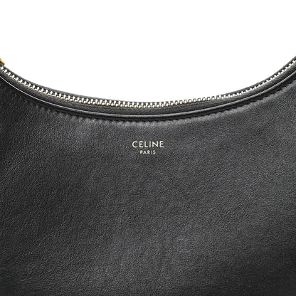 Celine Smooth Calfskin Medium Strap Ava Shoulder Bag Black 8 of 10