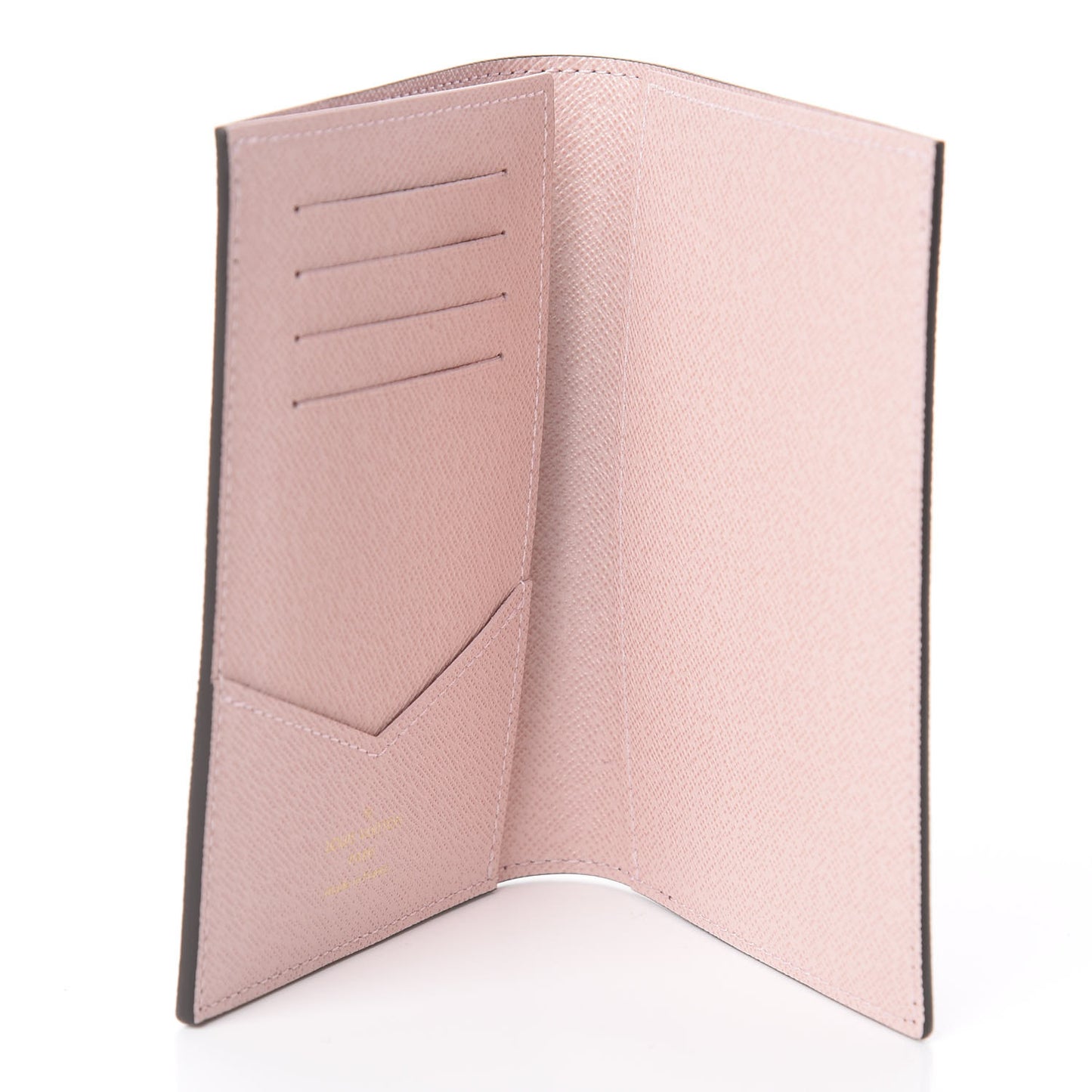 Monogram 2020 Christmas Animation Big Wheel Passport Cover Rose Ballerine