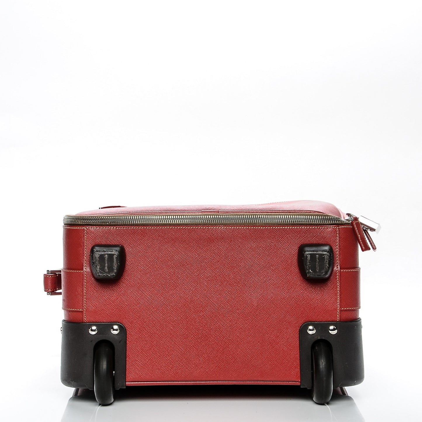 Saffiano Trolley Luggage Fuoco