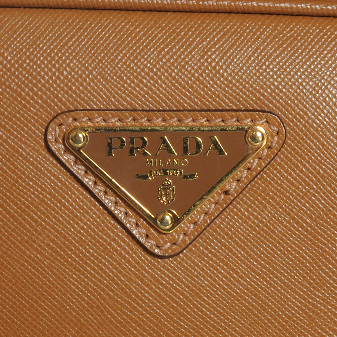 Saffiano Lux Boston Caramel